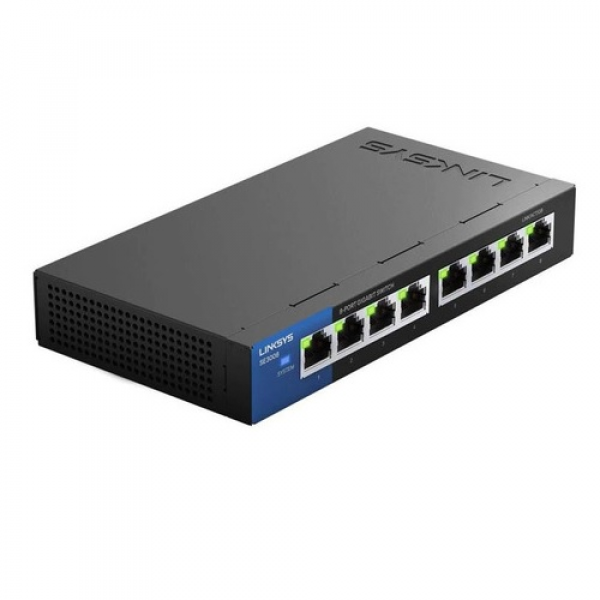 SWITCH LINKSYS SE3008 - 8 X 10/100/1000  P/N SE3008