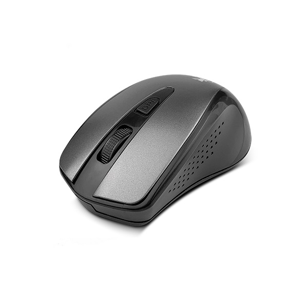 MOUSE INALAMBRICO XTECH ALUMINUM GRAY - 4-BUTTON 1600DPI P/N XTM-315GY