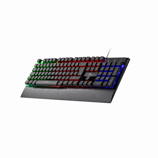 TECLADO GAMER XTECH USB - BLACK RETROILUMINADO CHEVALIER XTK-505S P/N XTK-505S