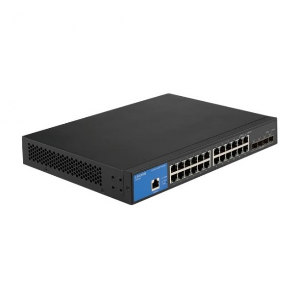 SWITCH LINKSYS  24 PUERTOS 24 x 10/100/1000 + 4 x 10 Gigabit SFP+ P/N LGS328C