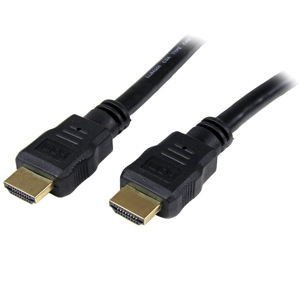 CABLE HDMI DE ALTA VELOCIDAD DE 1M - 2X - ULTRA HD 4K X 2K - HDMI (M) A HDMI (M) - NEGRO P/N HDMM1M