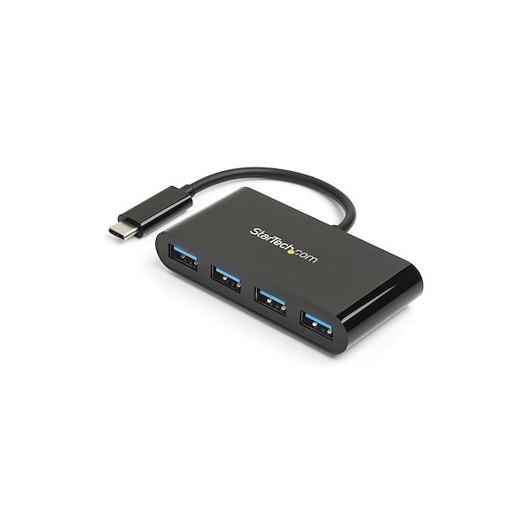 HUB STARTECH USB 3.0 DE 4 PUERTOS USB-C A 4X  4X SUPERSPEED P/N HB30C4AB