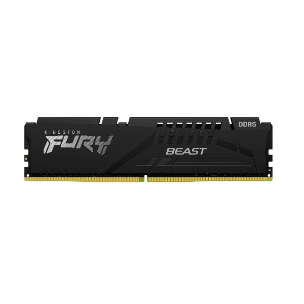 MEMORIA DDR5 16GB KINGSTON FURY BEAST 6000 MHZ PC5-4800 CL40 1.35V  P/N KF560C40BB-16