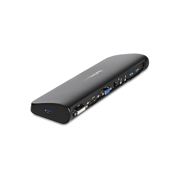 DOCKING STARTECH UNIVERSAL PARA LAPTOP USB 3.0 - AUDIO, RED, DVI, HDMI, VGA VíDEO DOBLE P/N USB3SDOCKHDV