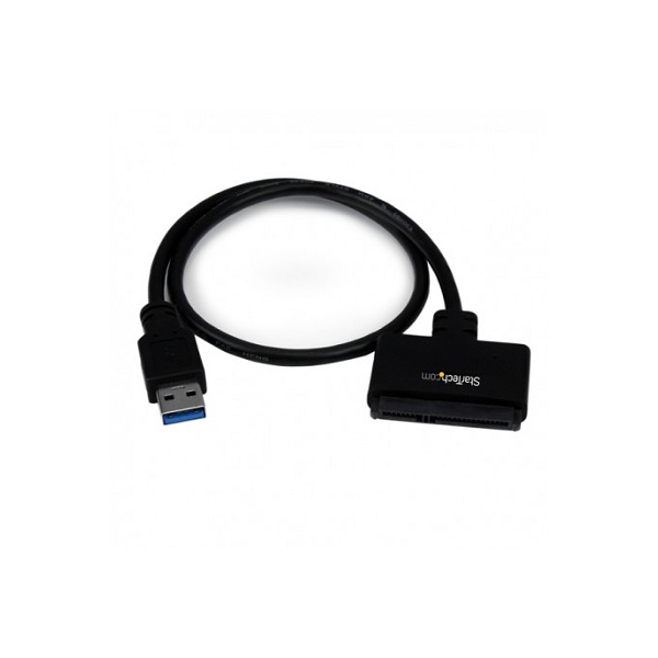 CABLE ADAPTADOR USB 3.0 STARTECH CON UASP A SATA III PARA DISCO DURO DE 2.5