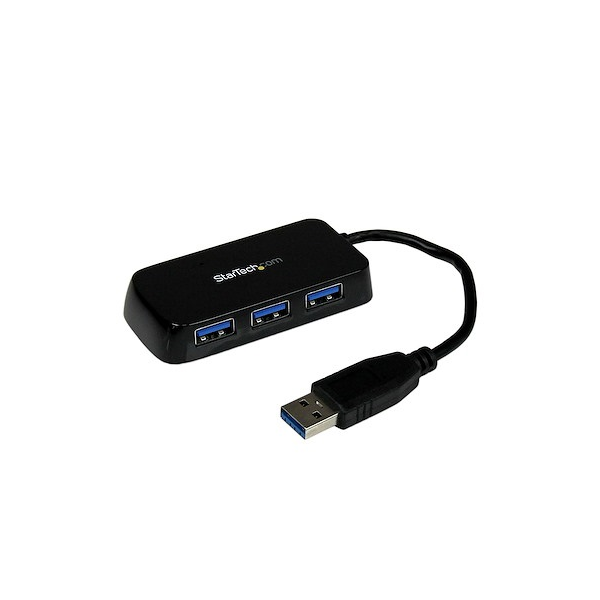 HUB USB 3.0 STARTECH SUPER SPEED 4 PUERTOS - 4 X SUPERSPEED USB 3.0 P/N ST4300MINU3B