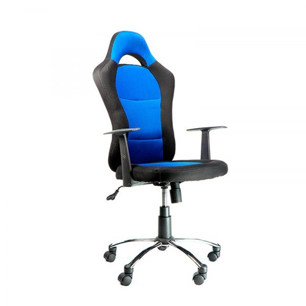 SILLA GAMER XTECH DRAKON ALTURA AJUSTABLE AZUL P/N XTF-EC129