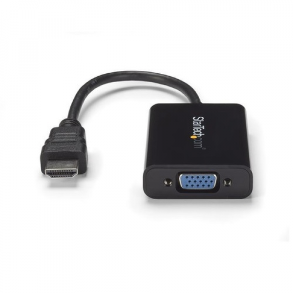 CONVERSOR DE VIDEO HDMI A VGA STARTECH - 1080P - HDMI / VGA - HDMI (M) A HD-15 (VGA) (H) - ACTIVO P/N HD2VGAE2