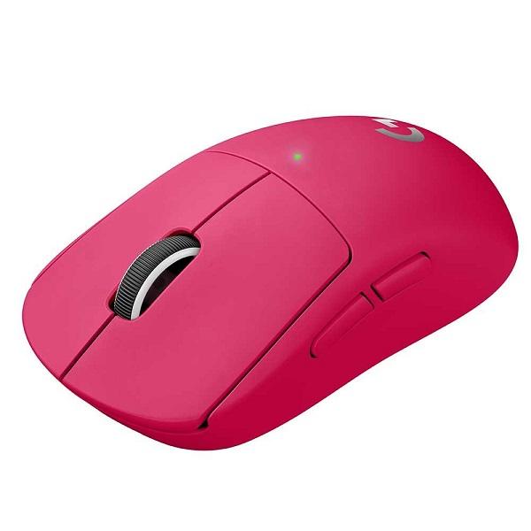 MOUSE GAMER LOGITECH PRO X SUPERLIGHT 5 BOTONES INALAMBRICO  MAGENTA P/N 910-005955