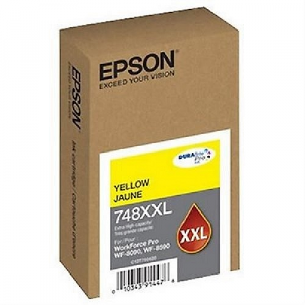 CARTRIDGE EPSON 748XXL AMARILLO P/N T748XXL420-AL