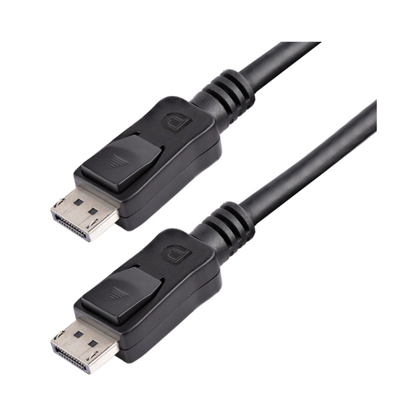 CABLE STARTECH DISPLAYPORT 1.2 4K CON CIERRE DE SEGURIDAD  2X  MACHO DP P/N DISPL3M