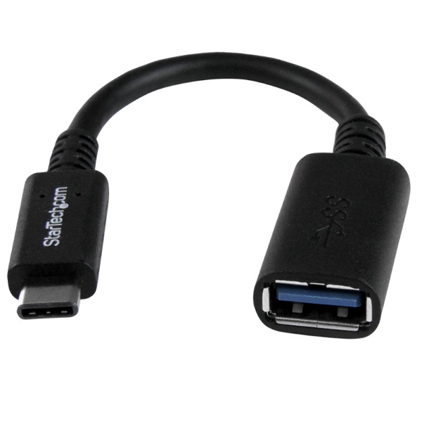 ADAPTADOR STARTECH USB-C A USB-A M/H 15CM CERTIFICADO USB-IF P/N USB31CAADP