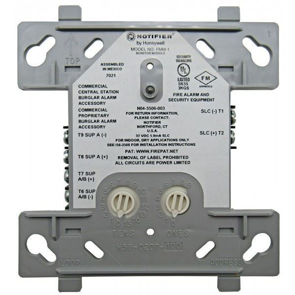 NOTIFIER - CONNECTION MODULE - CONTROL MODULE P/N FCM-1-REL