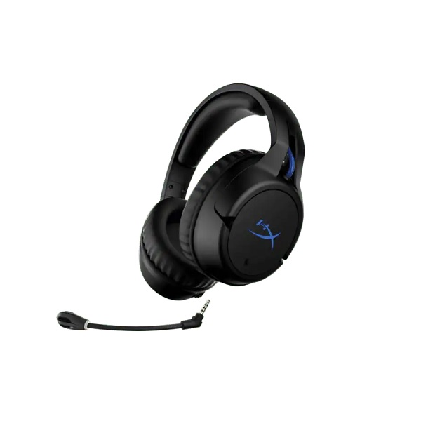 AUDIFONO GAMER HYPERX CLOUD FLIGHT AZUK Y NEGRO INALAMBRICO MAS CONECTOR DE 3.5MM - NEGRO, AZUL P/N 4P5H6AA