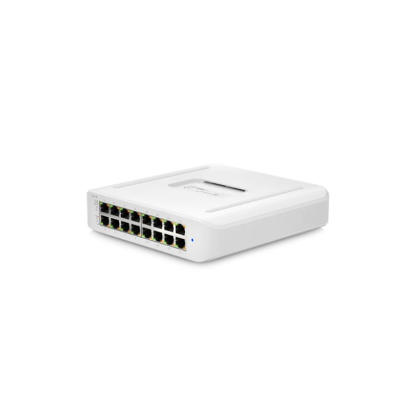 SWITCH LITE  UBIQUITI  16 PUERTO  PoE Gigabit RJ45 16 x 10/100/1000 (8 PoE+) P/N USW-LITE-16-POE