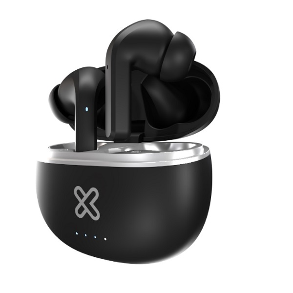 AUDIFONOS KLIP XTREME KTE-750BK - TRUE WIRELESS - ANC - 26HRS - NEGRO P/N KTE-750BK