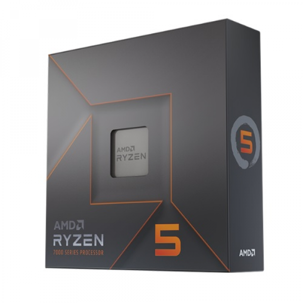 PROCESADOR AMD RYZEN 5 7600X 4.7GHZ@5.3GHZ 6 NUCLEOS 12 HILOS sAM5 P/N 100-100000593WOF