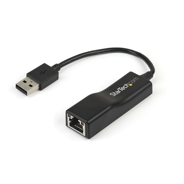 ADAPTADOR USB STARTECH USB 2.0 A ETHERNET 10/100 Mbps P/N USB2100