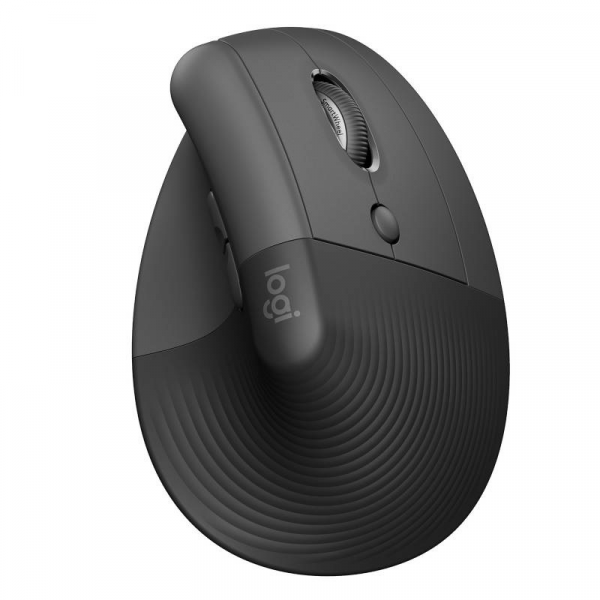 MOUSE ERGONOMETRICO LOGITECH LIFT VERTICAL GRAFITO - BUETOOTH / USB P/N 910-006466