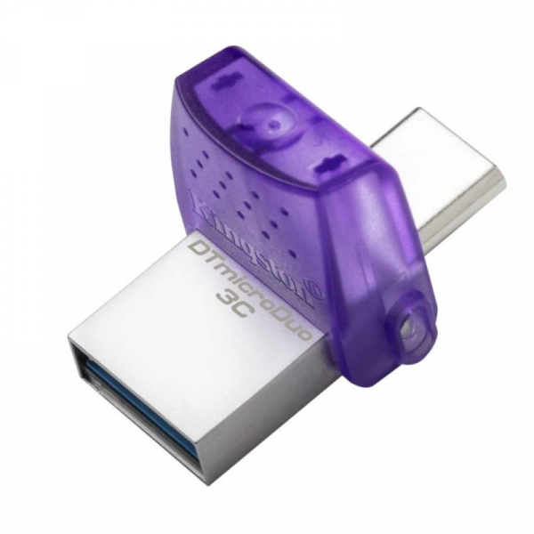 PENDRIVE KINGSTON DATATRAVELER MICRODUO 3C - 64 GB - USB 3.2 GEN 1 / USB-C P/N DTDUO3CG364GB