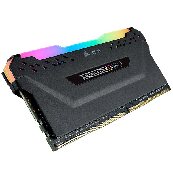 MEMORIA DDR4 CORSAIR VENGEANCE RGB PRO 8GB 3200MHZ - PC4-21300 CL16 P/N CMW8GX4M1E3200C16