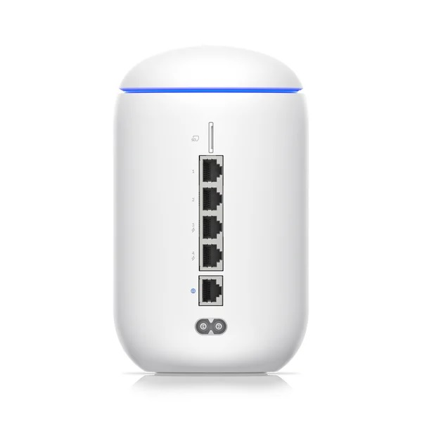 ROUTER UBIQUITI UNIFI DREAM - 4 PUERTOS - GIGE - 802.11A/B/G/N/AC/AX - DOBLE BANDA P/N UDR
