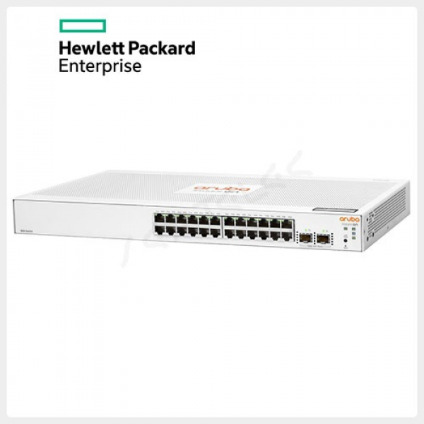 SWITCH ADMINISTRABLE HPE ARUBA INSTANT ON 1830 24G 2SFP - 24 X 10/100/1000 + 2 X GIGABIT SFP P/N JL812A