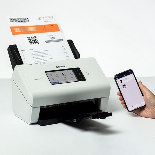 SCANNER BROTHER WIFI  ADS-4900W Dual 60/120ipm WiFi/Red/USB3 P/N ADS-4900W