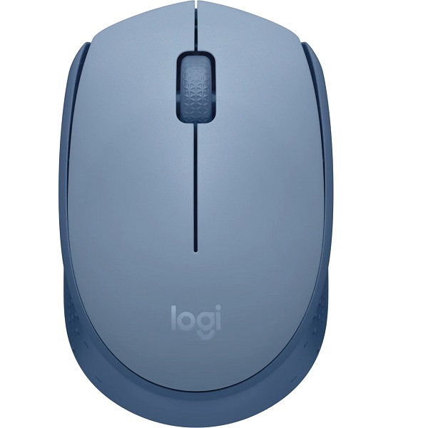 MOUSE LOGITECH M170 GRIS AZUALDO WIRELESS / INALAMBRICO P/N 910-006863