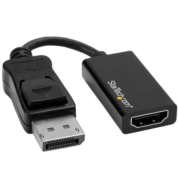 CONVERSOR STARTECH DISPLAYPORT A HDMI - 4K 60HZ UHD - DISPLAYPORT - HDMI P/N DP2HD4K60S