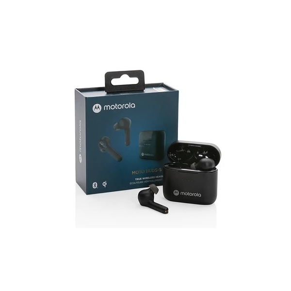 AUDIFONO PARA CELULAR MOTOROLA BUDS-S ANC IPX5 P/N 79MOTANCBK