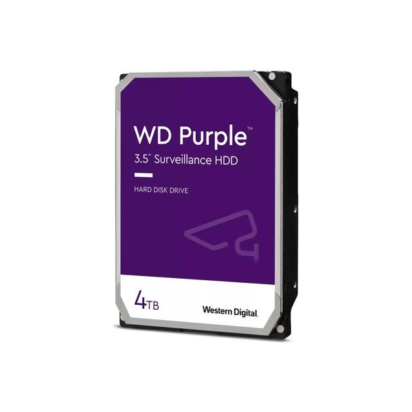 DISCO DURO WESTERN DIGITAL PURPLE WD43PURZ - 4TB - VIGILANCIA - INTERNO - 3.5