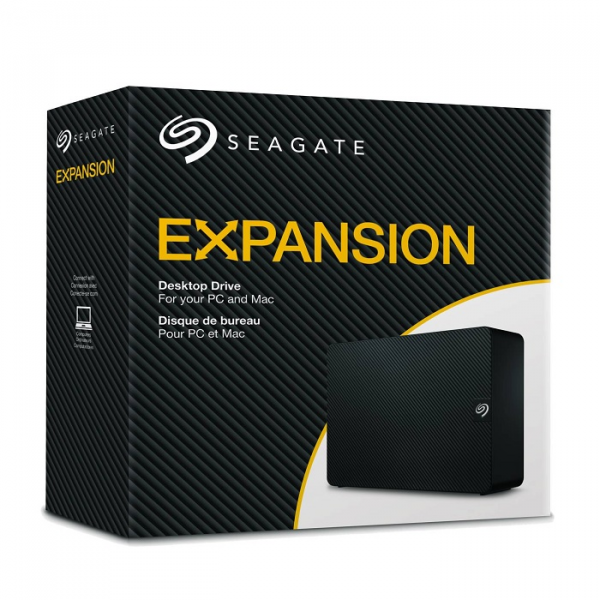 DISCO EXTERNO SEAGATE EXPANSION 16TB USB 3.0 MODELO STKP16000400 - NEGRO - CON SEAGATE RESCUE DATA RECOVERY P/N STKP16000400