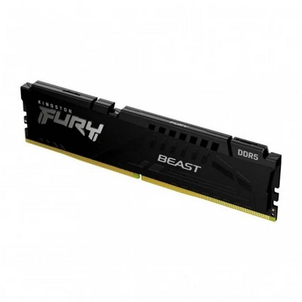 MEMORIA DDR5 KINGSTON FURY BEAST - 32GB - 6000 MHZ / PC5-48000 - CL40 - 1.35 V - SIN BUFER - NEGRO P/N KF560C40BB-32
