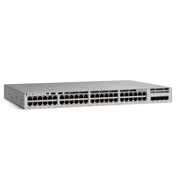 SWITCH CISCO CATALYST 9200L  48 X 10/100/1000 (POE+) + 4 X GIGABIT SFP P/N C9200L-48P-4G-E