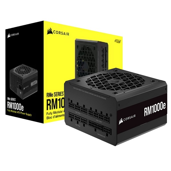 FUENTE DE PODER CORSAIR RME SERIES 1000W 80PLUS GOLD ATX 3.0 Y PCIE 5.0 P/N CP-9020264-NA