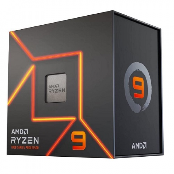 PROCESADOR AMD RYZEN 9 7900 3.7GHZ@5.7GHZ 12 NUCLEOS 24 HILOS sAM5 P/N 100-100000590BOX