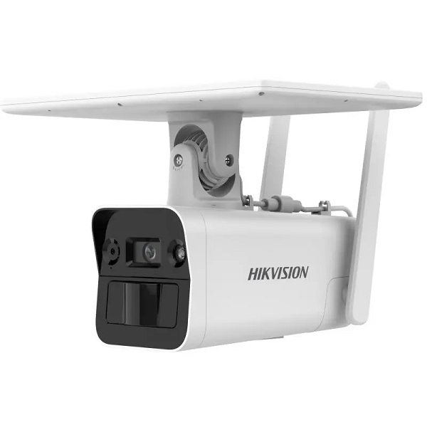 CAMARA DE SEGURIDAD HIKVISION  IP 4MP Panel Solar IP66 PIR LF 4mm WDR IR 30mt 4G P/N DS-2XS2T41G1-ID/4G