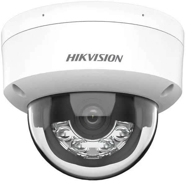 CAMARA DE SEGURIDAD HIKVISION Domo 2MP 2.8mm IP67 IK08 30mt MIC Dual LIght AcuSense P/N DS-2CD1123G2-LIU 2.8mm