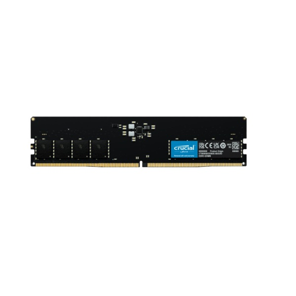 MEMORIA UDIMM CRUCIAL DDR5 16GB 5200 MHZ / PC5-41600 CL42 P/N CT16G52C42U5