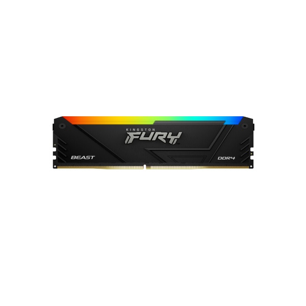 MEMORIA KINGSTON FURY BEAST 8GB 3200 MT/S DDR4 RGB P/N KF432C16BB2A/8