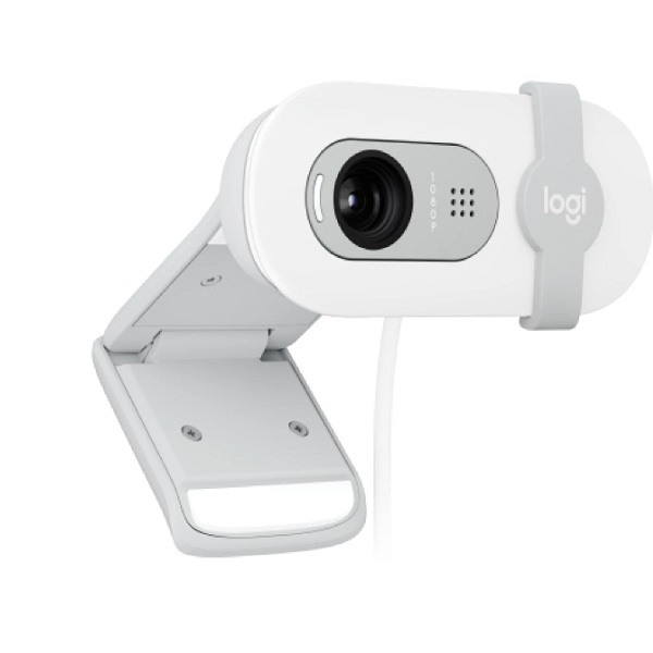 CAMARA WEB LOGITECH BRIO 100 WHITE P/N 960-001615