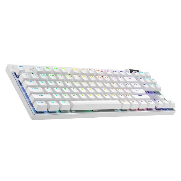 TECLADO GAMER LOGITECH Pro x TKL Lightspeed White - US - AMR-403  INALAMBRICO P/N 920-012143