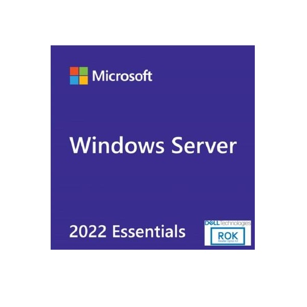 MICROSOFT WINDOWS SERVER 2022 ESSENTIALS LICENCIA 10 NÚCLEOS ROK P/N 634-BYLI