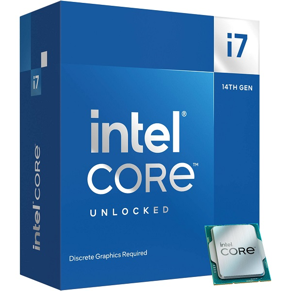 PROCESADOR INTEL I7-14700KF 3.4 GHZ 8CORE 33MB s1700 P/N BX8071514700KF