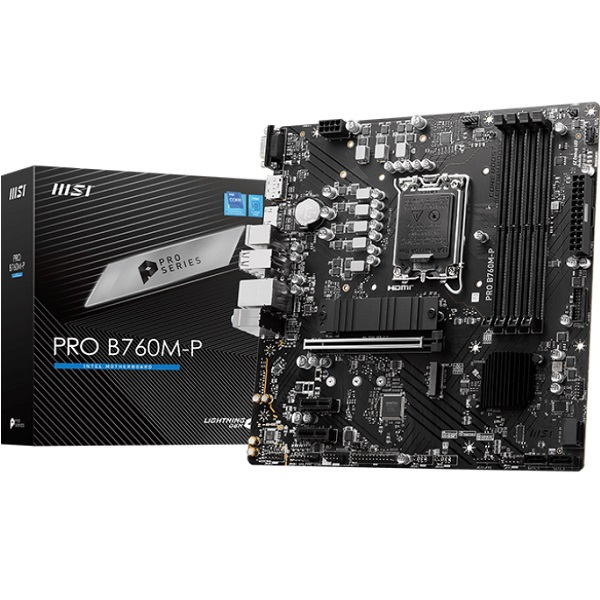 PLACA MADRE MSI PRO B760M-P DDR4 s1700  P/N PRO B760M-P DDR4