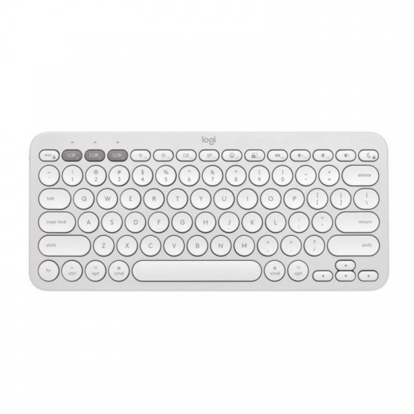 TECLADO BLUETOOTH LOGITECH PEBBLE KEYS 2 K380S - WHITE P/N 920-011784