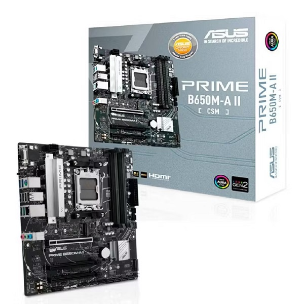PLACA MADRE ASUS PRIME B650M-A II CSM sAM5 P/N PRIME B650M-A II CSM