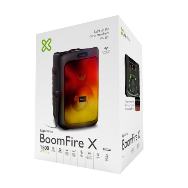 Altavoz Klip Xtreme portátil Boom Fire X Bluetooth P/N KLS-652