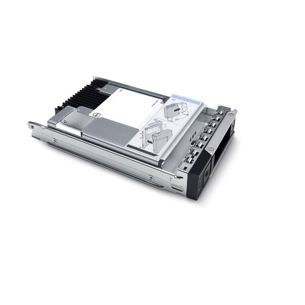 DISCO PARA SERVIDOR DELL 1.92TB SSD SATA RI 6Gbps 512e 25in wit 3.5in HC P/N 345-BEGP